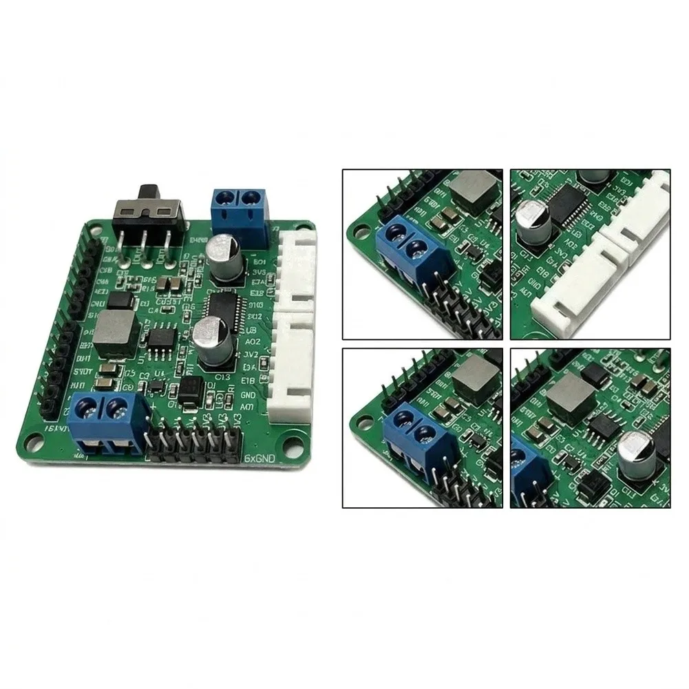 TB6612FNG H-Bridge Dual for Motor Driver for STEM Education and Maker Projects 2A Max Current 5V 3. Onboard Regulator