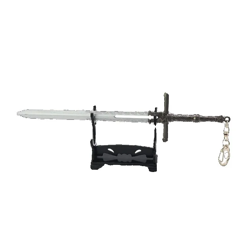 

Baldur's Gate 3 Game Surrounding Permanent Burning Blade Metal Weapon Model Alloy Sword Weapon Hand Model Display Gift Toys