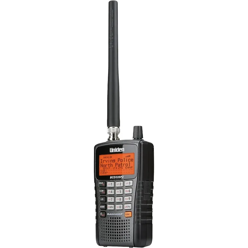 BCD325P2 Handheld TrunkTracker V Scanner. 25,000 Dynamically Allocated Channels. Close Call RF Capture Technology