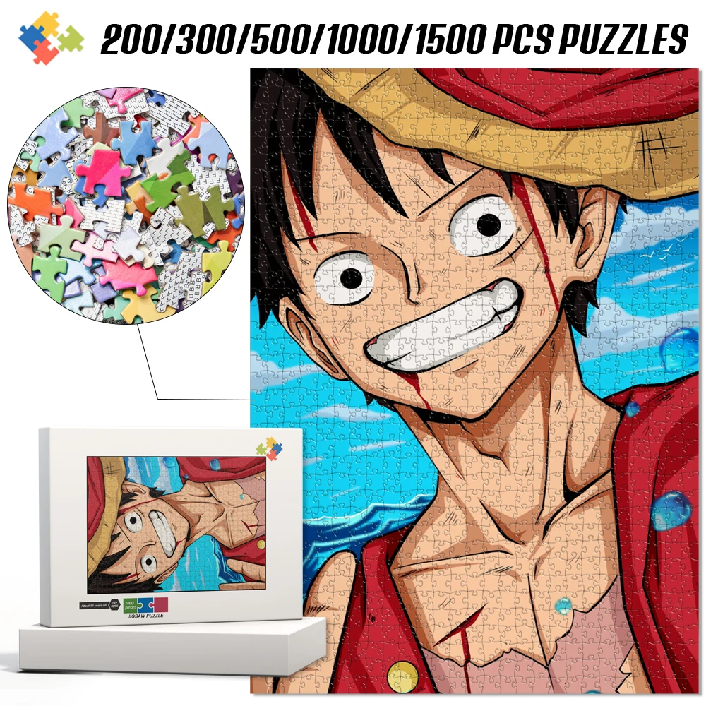 

Пазл-головоломка One Piece из 1000 деталей, настольная игра Судоку, портативная игрушка для путешествий, семейная игра, подарок для детей и взрослых