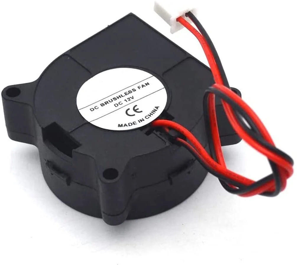 5015 12V/24V DC Brushless Radial Cooling Turbo Blower Fan for DIY 3D Printer Extruder Humidifier