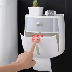 Toilet Paper Roll Holder Paper Towel Holder Wall Mounted Wc Roll Paper Stand Case For Toilet  Bathroom Accessories