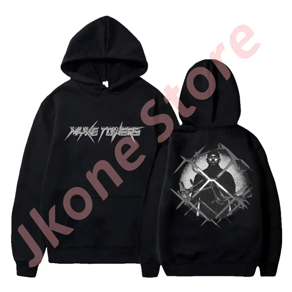 Myke Towers Barbed Wire Merch Hoodies New Logo Pullovers Women Men Fashion HipHop Streetwear Sweatshirts