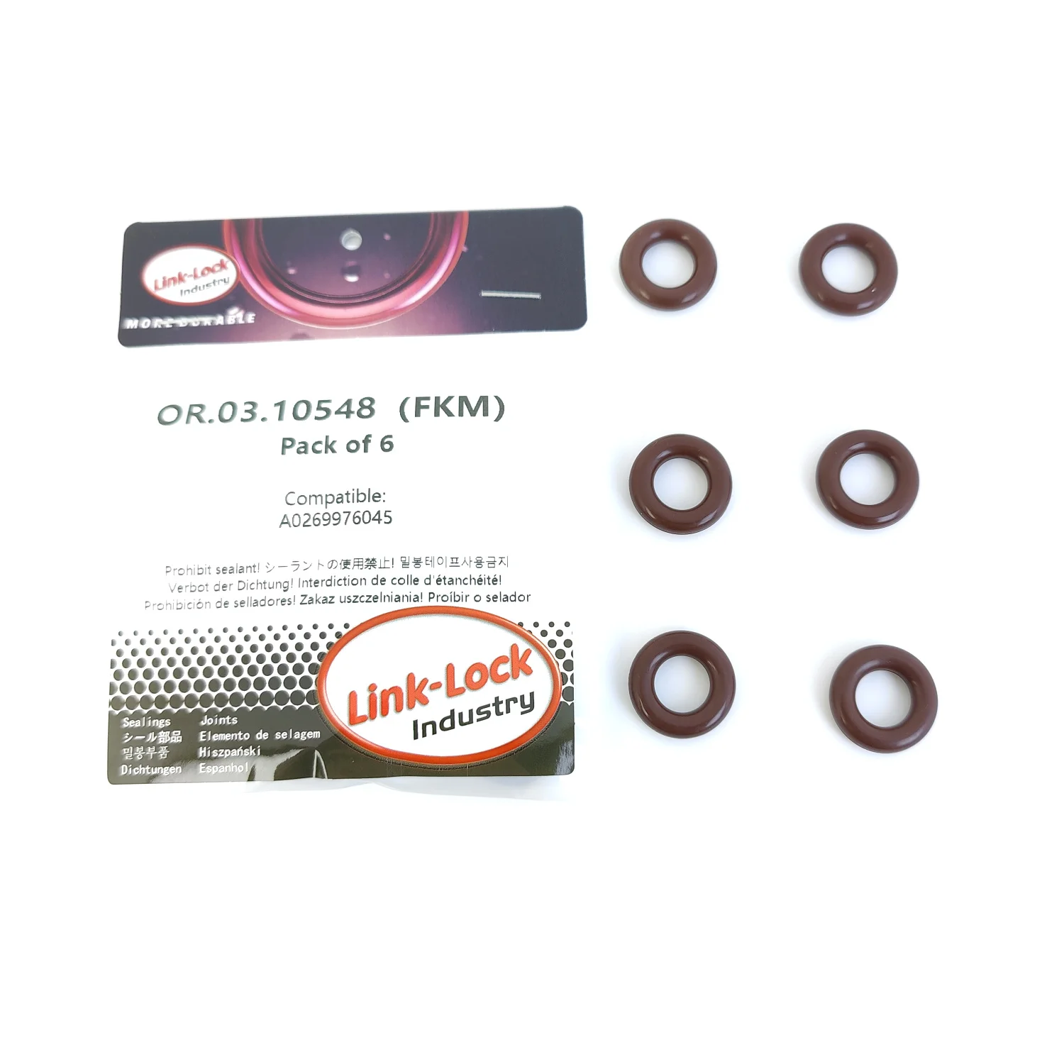 LINK-LOCK 6PCS OR.0…