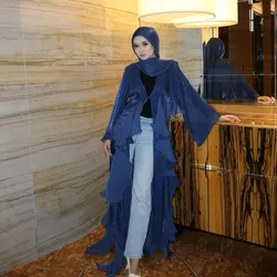 Ramadan Muslim Women Dress Caftan Abaya Ramadan Gown Abayas Islamic Party Bat Sleeve Long Dresses Eid Vestidos Largos 2026