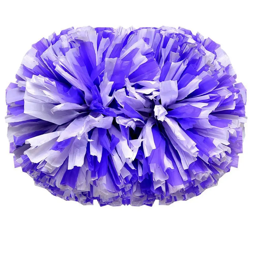 Competition Flower Double hole handle Club Sport Supplies Dance Party Decorator Cheerleader Pom Poms Cheerleading Cheering Ball