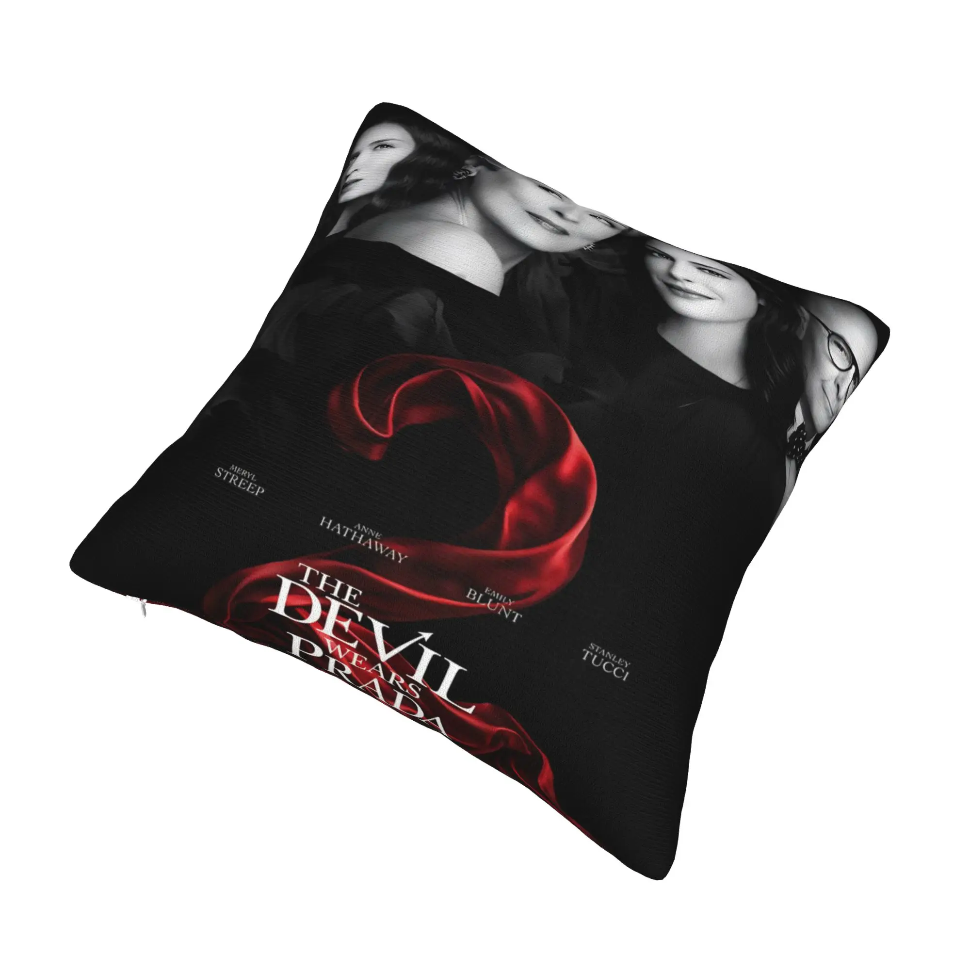 Decorative Pillow Cover The Devil Wears Pradas 2 Moive Merchandise Bed  Throw Pillow Case Cover Square Multiple Sizes