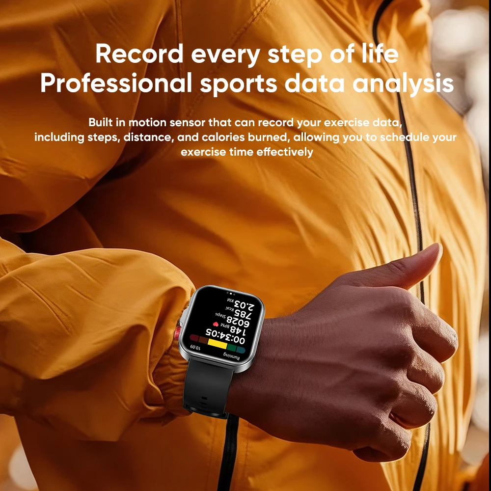 

2026 New Smart Waterproof Watch With Message Answer Call Sleep Monitoring Sports Pedometer Information Alerts For iPhone Android