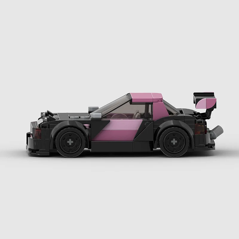 Compatible with Lego small particles MX5 racing MOC building block educational toy model assembly