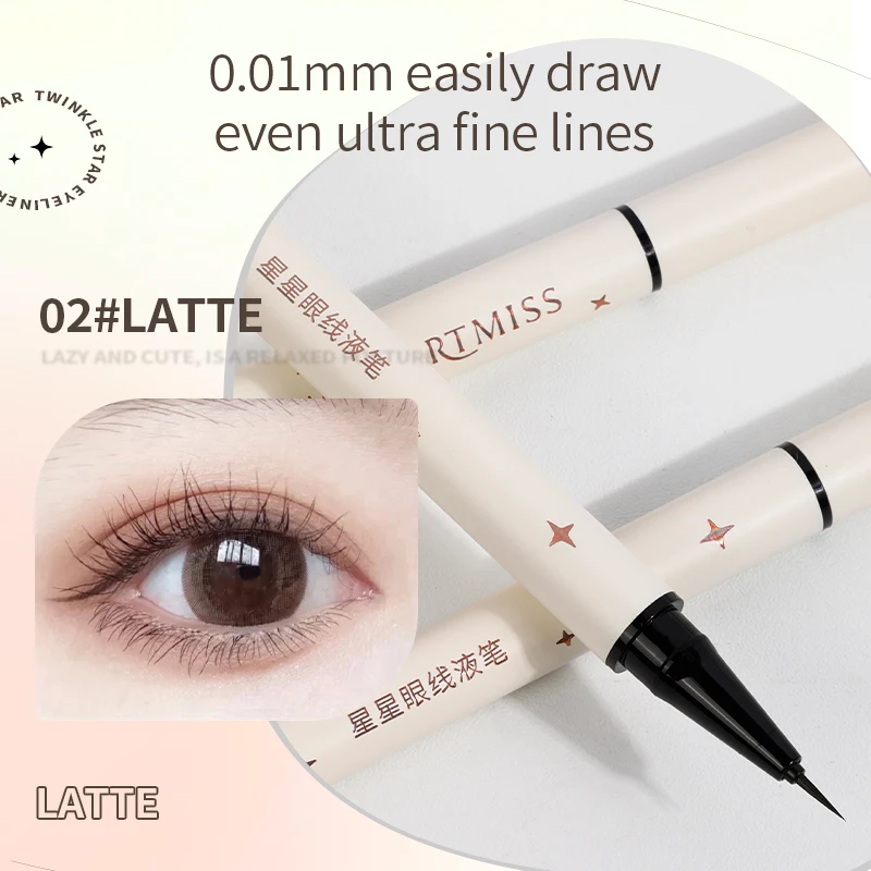 ARTMISS Durable Waterproof Non-smudged Ultra-fine Eyeliner Lying Silkworm Pen Shadow Pearlescent Liquid Eyeliner