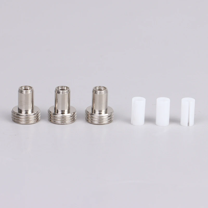 3Set High Quality Fiber Optic Visual Fault Locator Ceramic Tube And Metal Head Replacement Parts Accessories