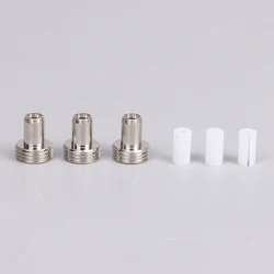 3Set High Quality Fiber Optic Visual Fault Locator Ceramic Tube And Metal Head Replacement Parts Accessories