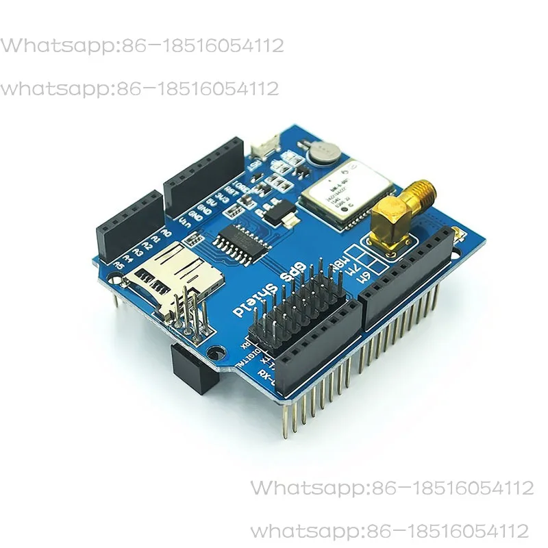 

GPS Shield Expansion Board NEO-6M with TF Slot Data Logging Module, Compatible with UNO/MEGA2560