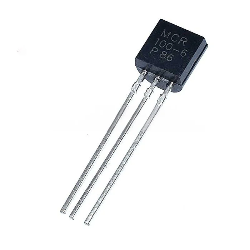 50PCS MAC97A6, MAC97A8, MCR100 - 6, MRC100 - 8 Single-phase/Tri-phase Thyristors, Through - Hole Transistors TO - 92