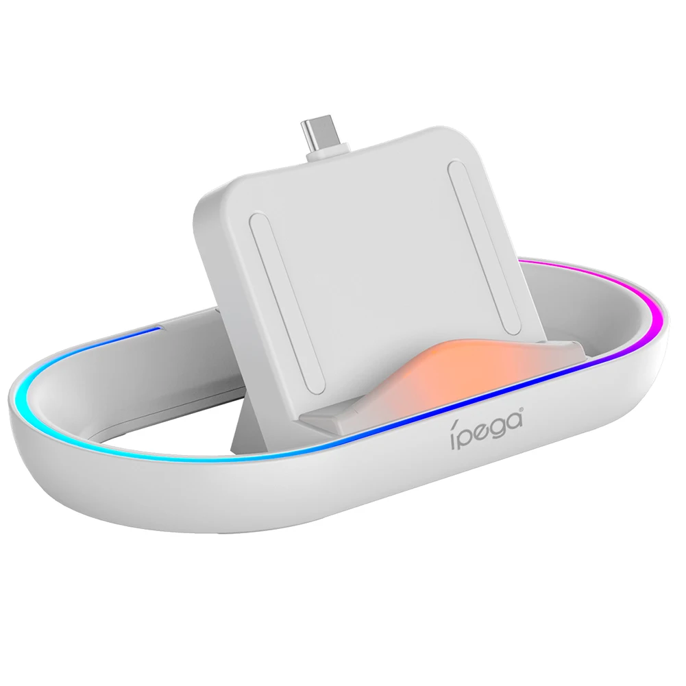 

Зарядная док-станция с RGB-подсветкой Портативная зарядная док-станция с зарядным кабелем для игровой консоли PlayStation Portal PS5 Portal