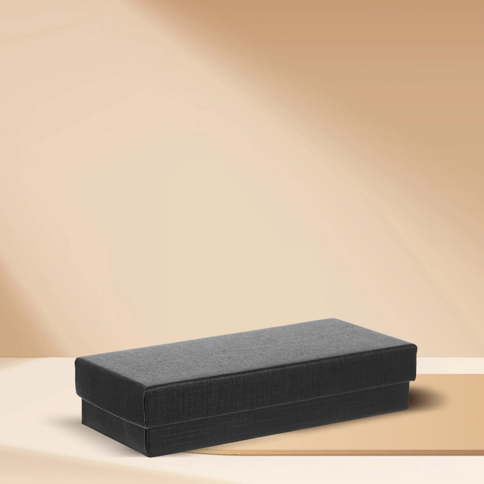 

Luxury Non-Woven Case Single Storage Gift Case Elegant Paper Gift Watch Single Watch Box Box Container Black