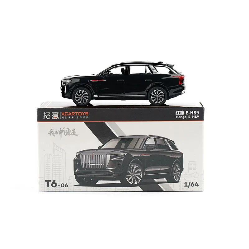 1:64 alloy HongQi E-HS9 H9 car model,simulation off-road car toys,children's gifts in original packaging,free shipping