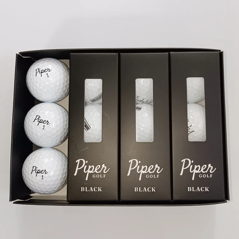 GOLF BALLS-PU Competition Golf Balls, 3-Layer Polyurethane, Stable, High Spin, Professional Golf Balls, 1 Box of 12