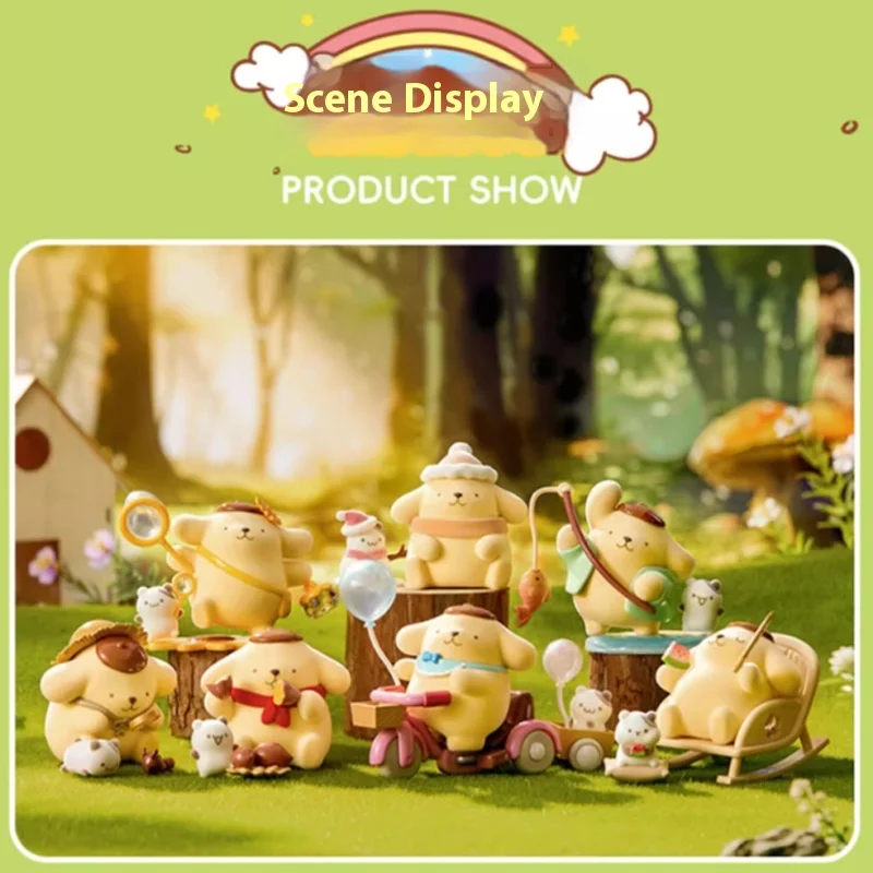 

Miniso Sanrio пудинг собака детство четыре сезона слепая коробка фигурка украшение для рабочего стола игрушка Коллекционная модная слепая коробка игрушки