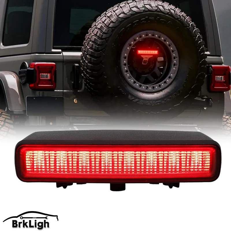 For Jeep JL wrangler 2018+ LIGHT Brake Light Rear Tail Light Center High Level Third Light Accessories Car Stop Lamp