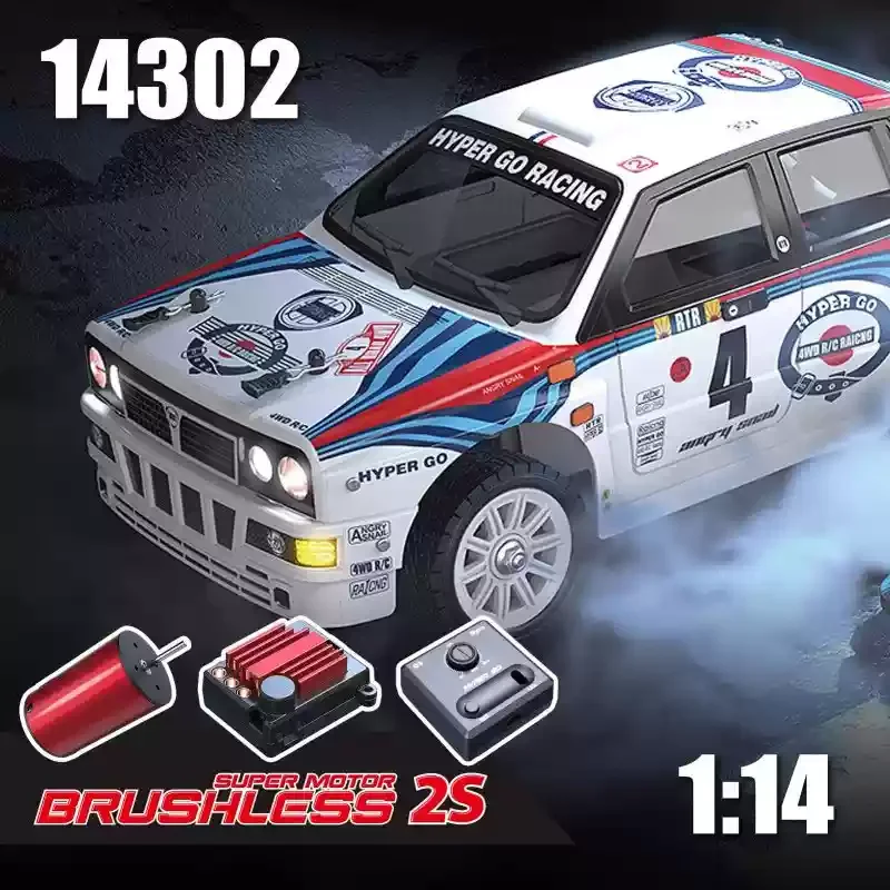 Mjx Hyper Go 1:14 Brushless 14301 14302 Remote Control Car High-Speed Electric Four-Wheel Drive Off-Road Vehicle Model Car view 2