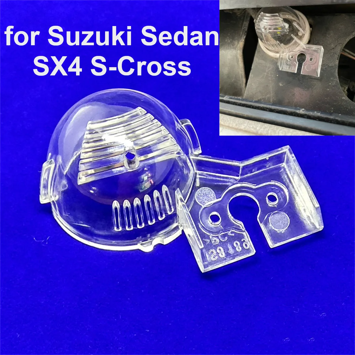 for Suzuki Alto SX4 Swift Grand Vitara Jimny Splash APV Car License Plate Light Housing Rear View Camera Bracket