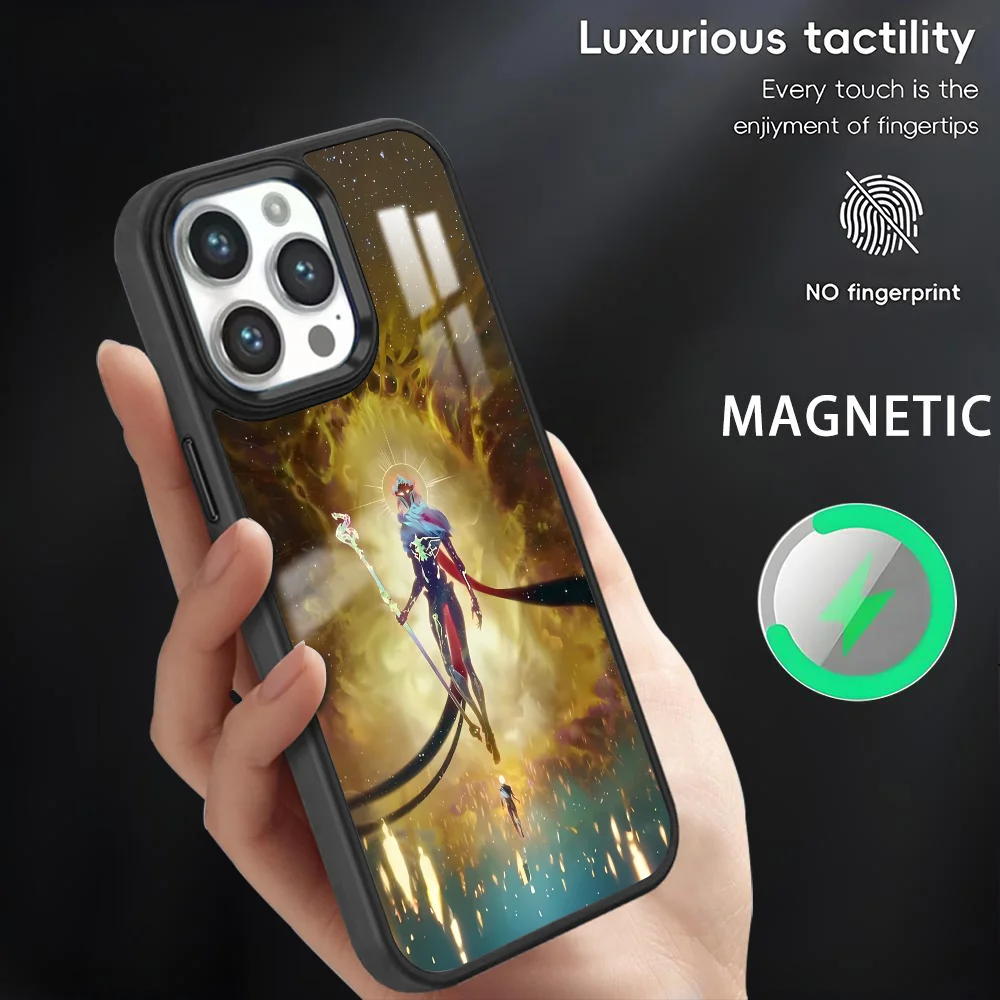 

Cool Arcane V-Viktor Phone Case For iPhone 16 15 14 13 12 11 Pro Max Plus Mini Magnetic Magsafe Wireless Charging Cover Coque