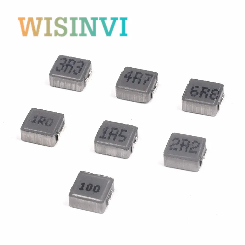 10pcs 0650 Molding Power Choke SMD Power Inductor 1UH 1.5UH 2.2UH 3.3UH 4.7UH 6.8UH 10UH 15UH 22UH 33UH 47UH 6*6*5MM Inductor