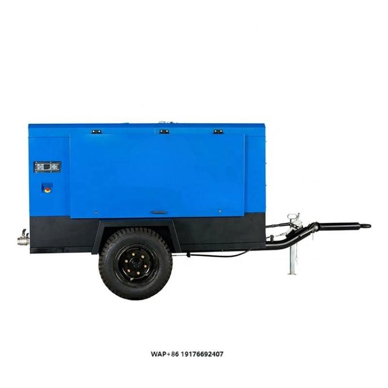Portable Screw Compressor Engine High Productive Pneumatic Tools Liutech De a -luy150-15 Construction YC6A205-H300 530cfm