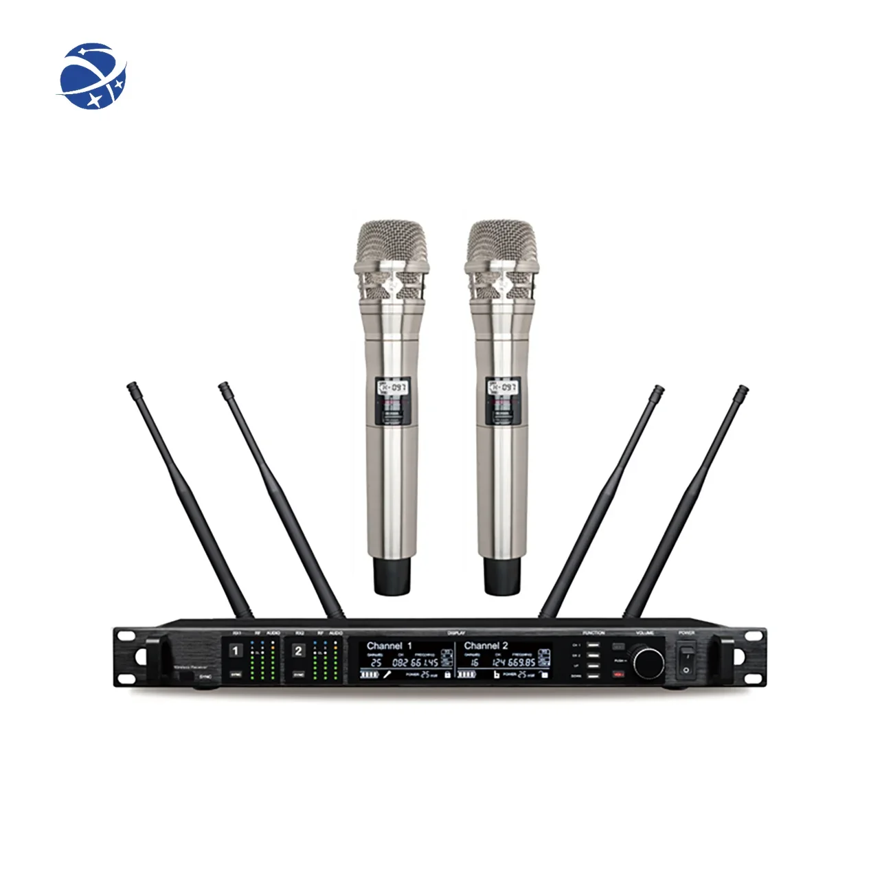 EIF AD4D   2 Channel   Wireless Microphone for stage or show