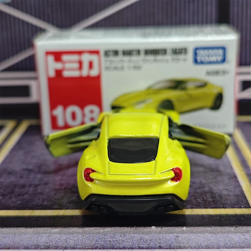 

Takara Tomy Tomica No.108 Aston Martin Vanquish Zagato 1:64 Diecast Alloy Car Model Collectible Vehicle