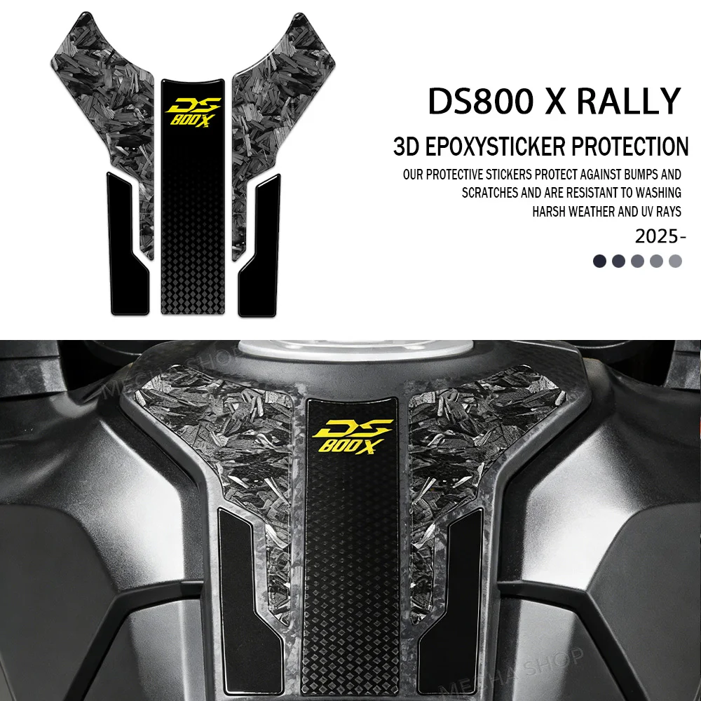 

Fuel Tank Pad For Voge DS800X Rally 2025 Ds800x Accessories 3D Epoxy Resin Sticker Protection Kit