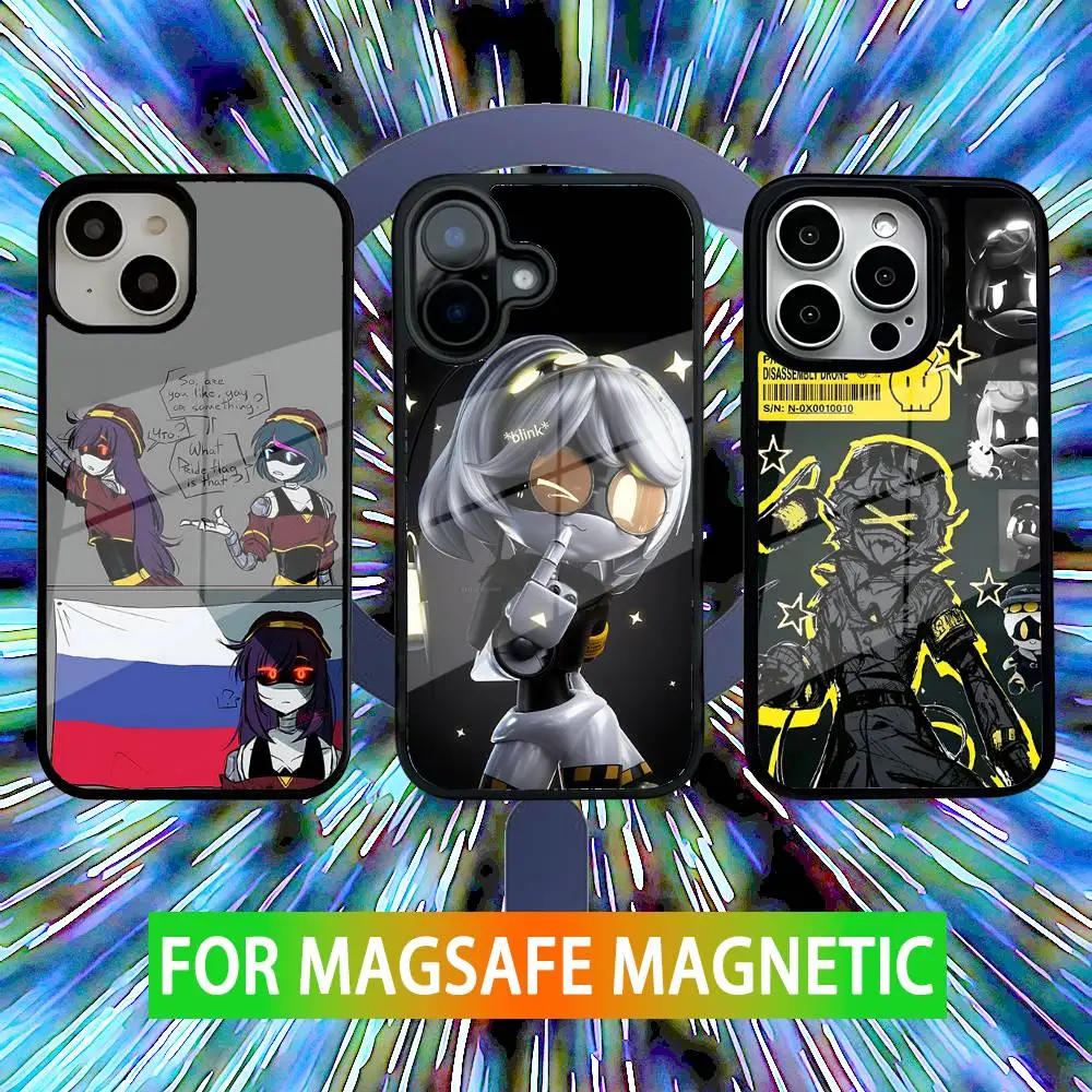 

M-Murder D-Drone Phone Case For iPhone 16,15,14,13,12,11,Pro,Max,Plus,Mini,SE New Magsafe Magnetic Wireless Charging