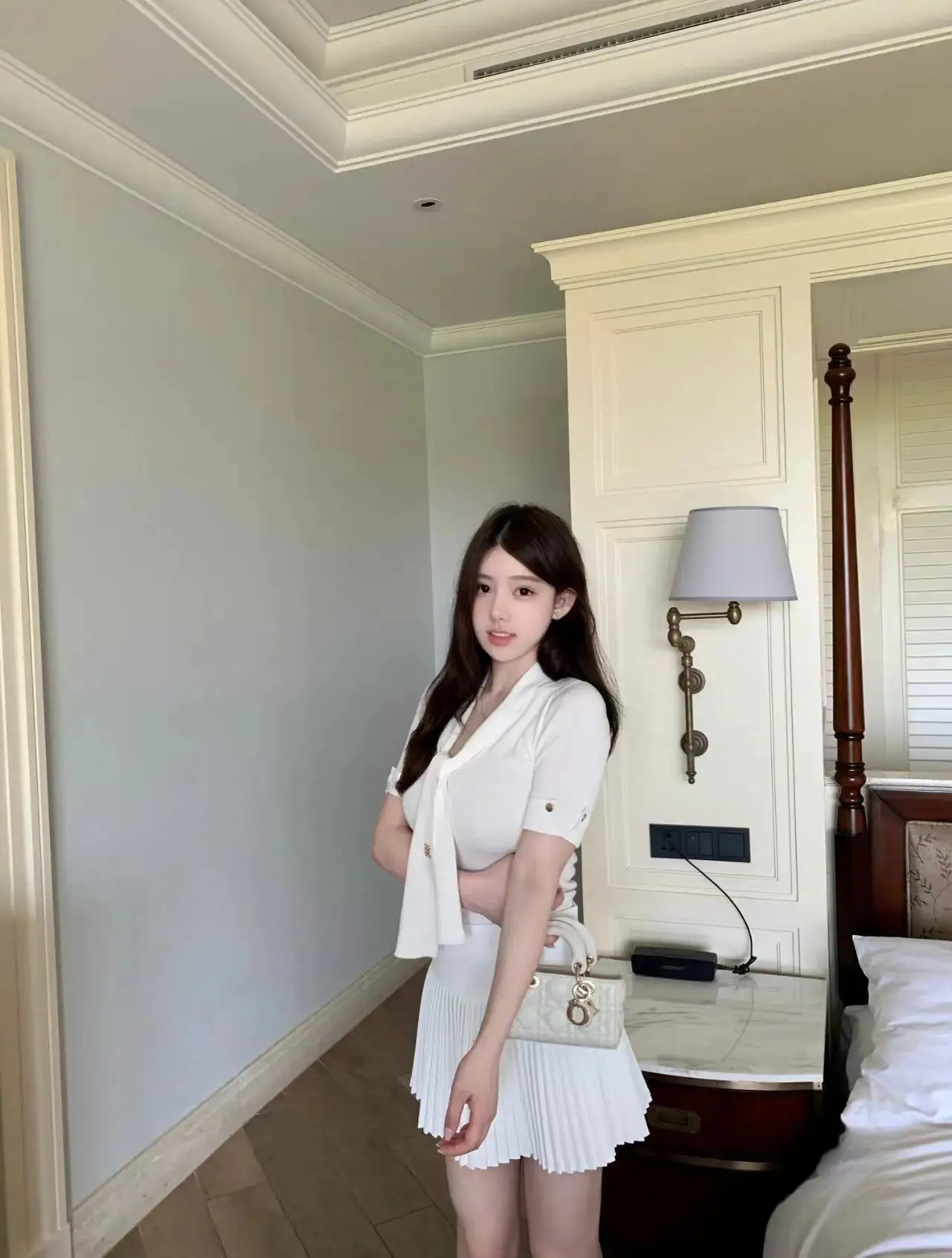 White (high quality fabric)