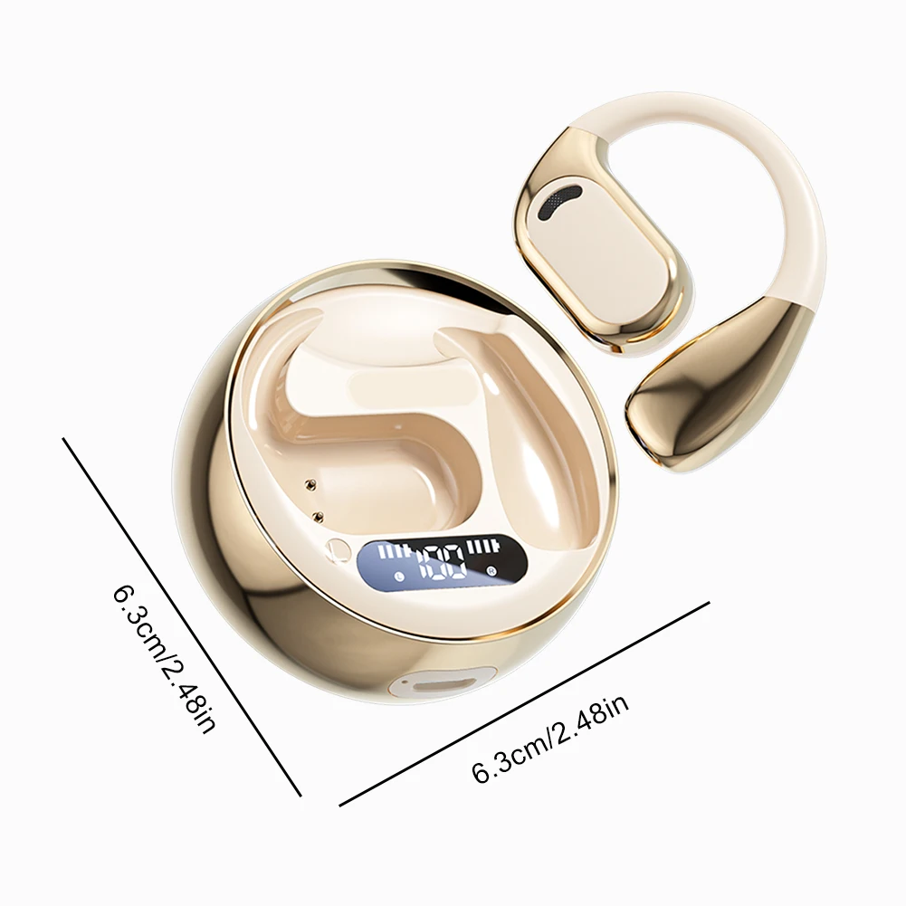 Наушники-переводчики языков, Bluetooth-совместимые 5.4, двусторонние наушники в реальном времени, устройство-переводчик для путешествий, делового обучения