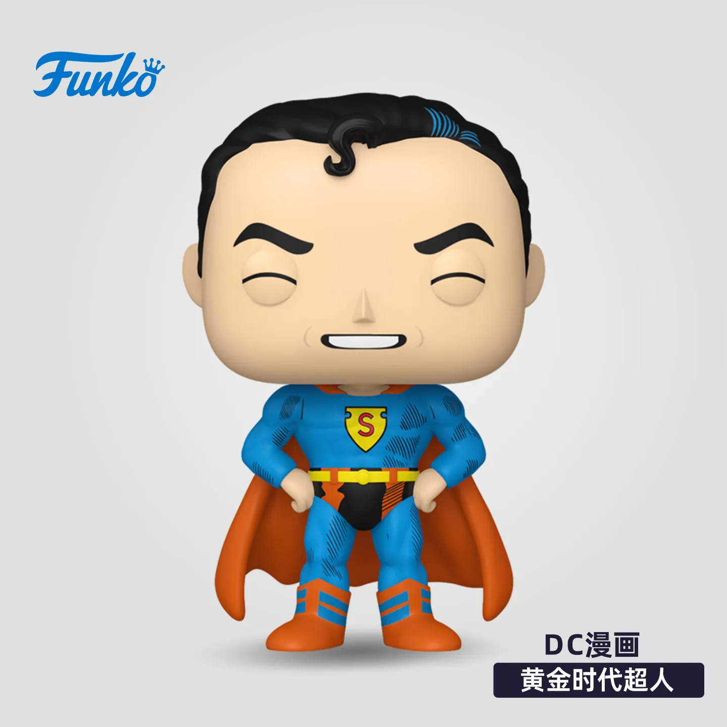 Funko Pop Dc Superman Golden Edition Action Figure Cartoon Collectible Model Desktop Decoration Gift For Fans - view 6