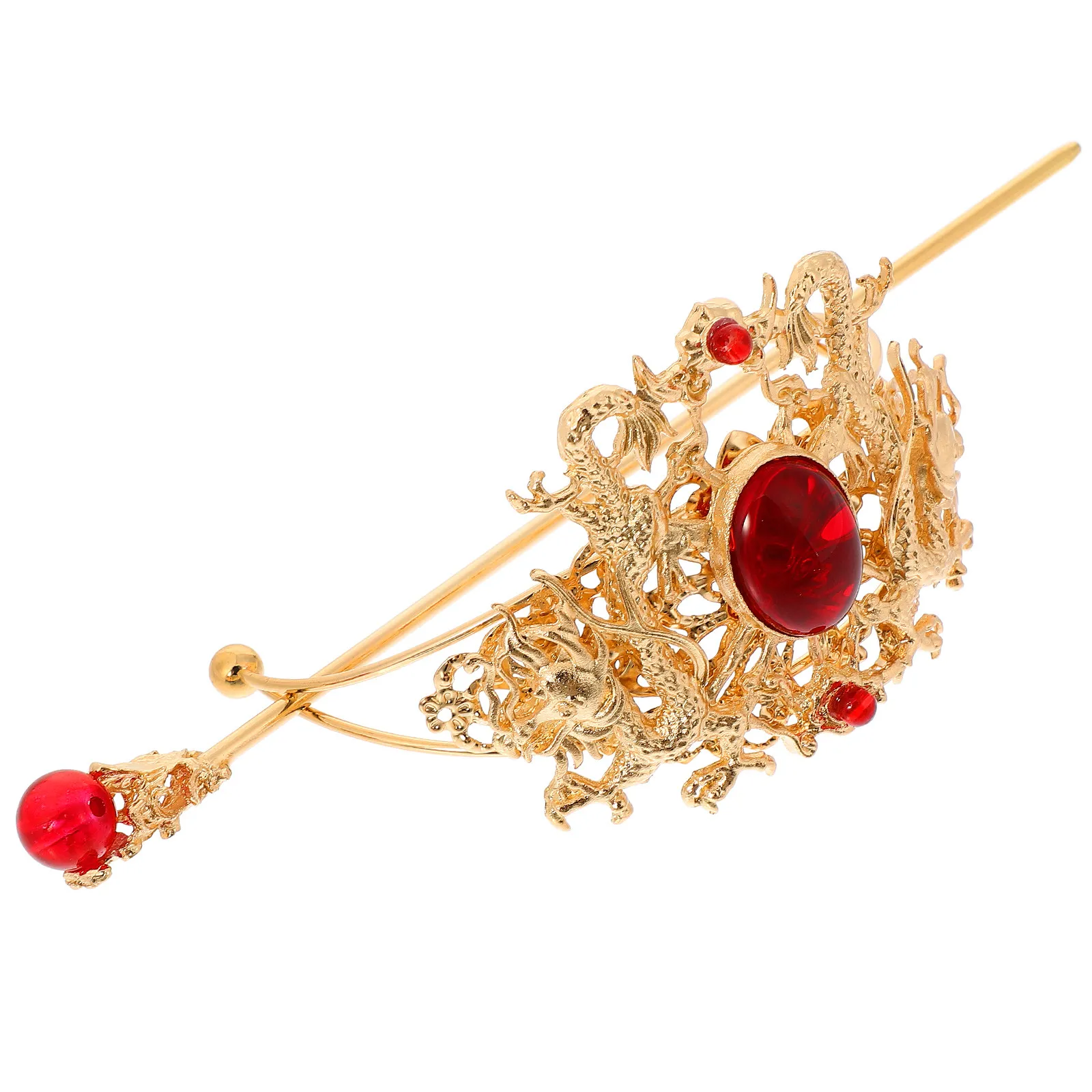 

Hanfu Hairpin Vintage Iron Hair Clip Women Hair Ornament Elegant Creative Decoration for Banquet Festival Daily Use
