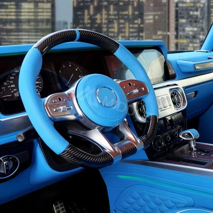 Luksusowa dekoracja wnętrza samochodu W463, zestaw do modernizacji wnętrza klasy G z lat 2002-2018 do modelu W464