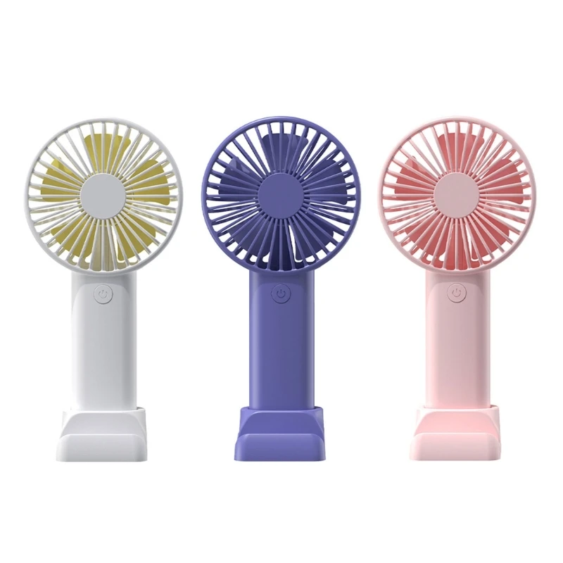 USB Fan Cooling Device Lightweight Fan Easy to Use Handheld Cooling Fan ABS Fan Small Pocket Fan Suitable for Kids