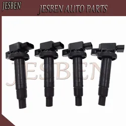 4pcs 90919-02240 Ignition Coil For Toyota AYGO IQ YARIS 1.0 SCION XA XB COROLLA ECHO IST PORTE PLATZ PREMIO RACTIS 1.5 BELTA 1.3