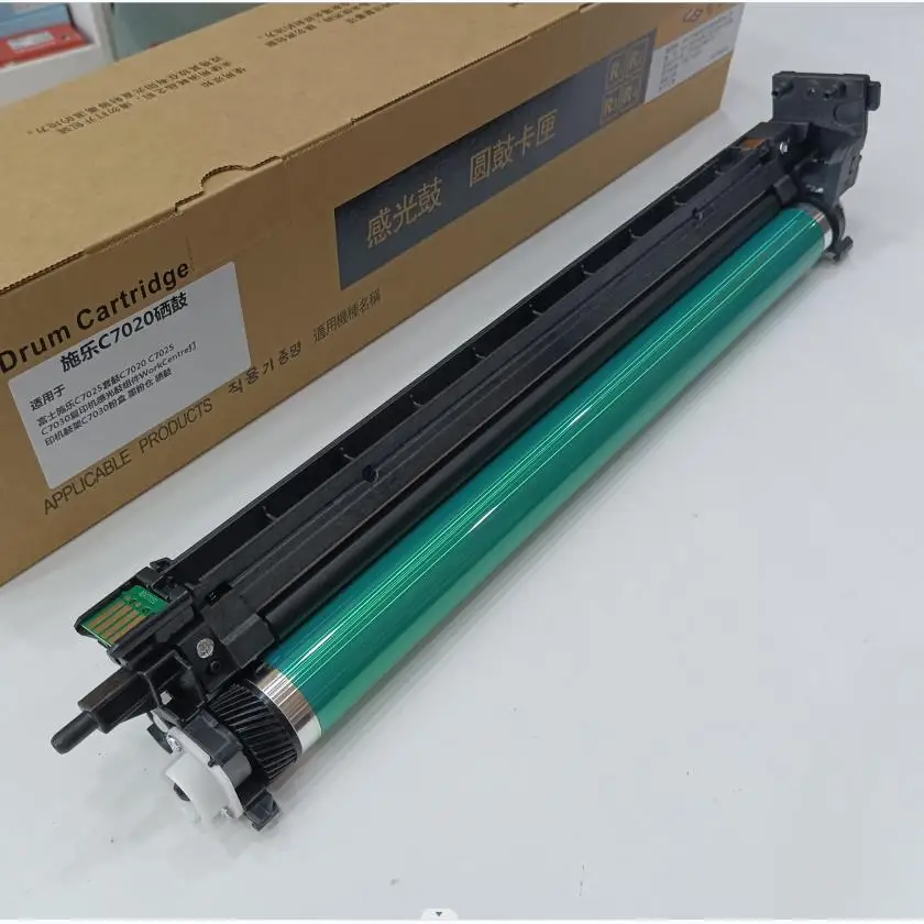 Unidade de tambor de imagem colorida preta para impressora laser xerox versalink c7120 c7125 c7130, unidade de tambor de cartucho de recarga 013r00688