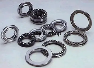 10pcs 20 x 40 x 14mm 51204 Axial Ball Thrust Bearing 3-Parts 20*40*14mm