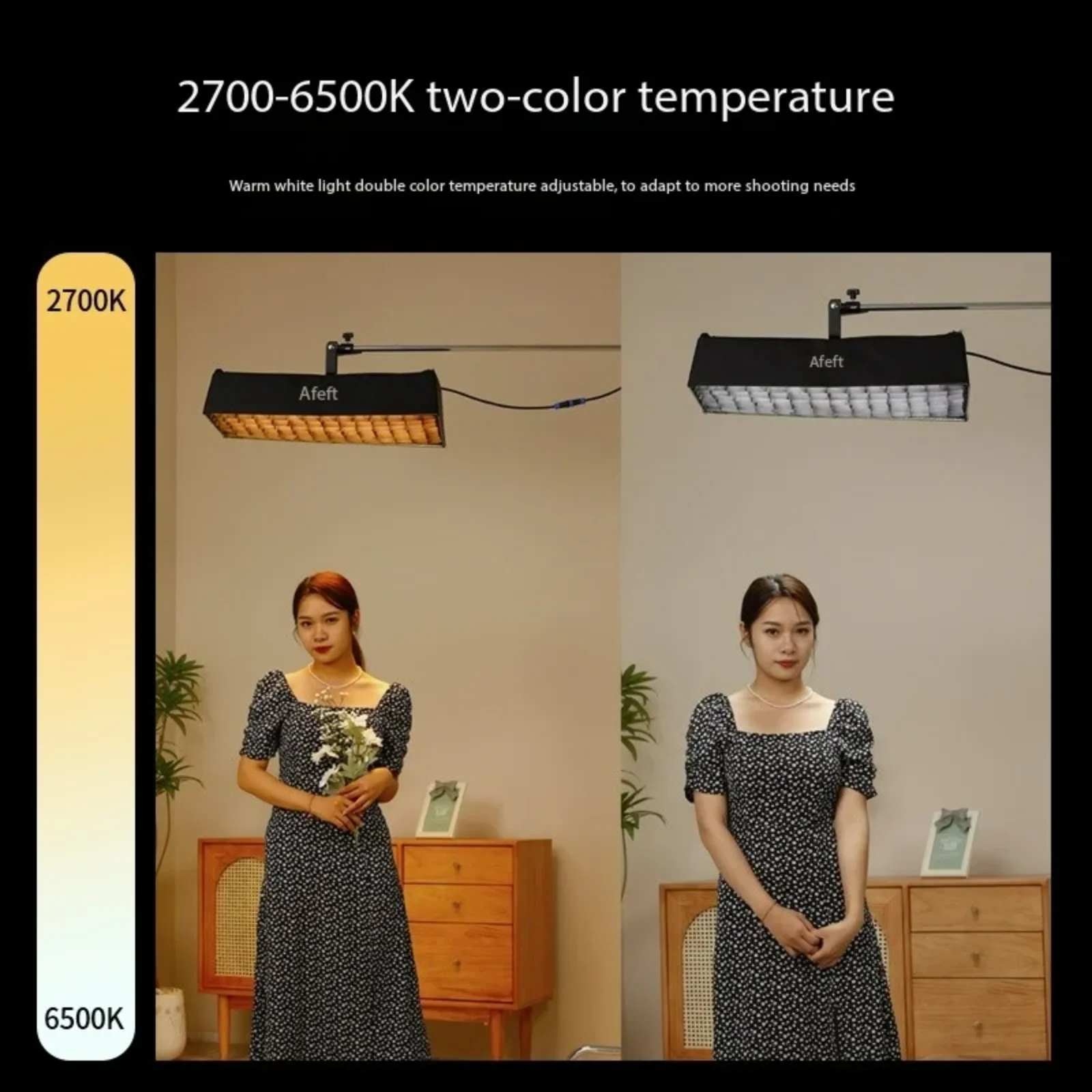 Falconeyes AFEFT 100 واط قابل للطي القماش القابل للدوران LED الفيديو الضوئي إضاءة الاستوديو 2700K-6500K 11000Lux ملء ضوء APP التحكم للصور