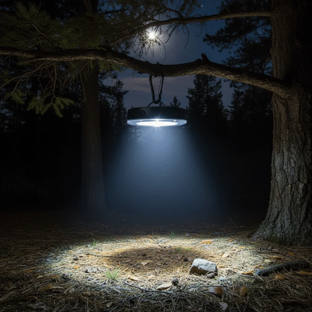 

Three Modes Glow Golf Hole Light Waterproof Carabiner Hook Camping Tent Light Climbing Buckle Luminous Golf Cup Light