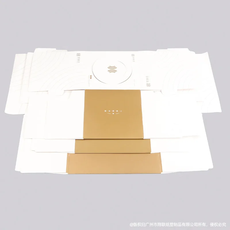 Custom Supply Baking Packaging Box White Cardboard Handheld Cake Box Mooncake Box Baking Cookie Tart