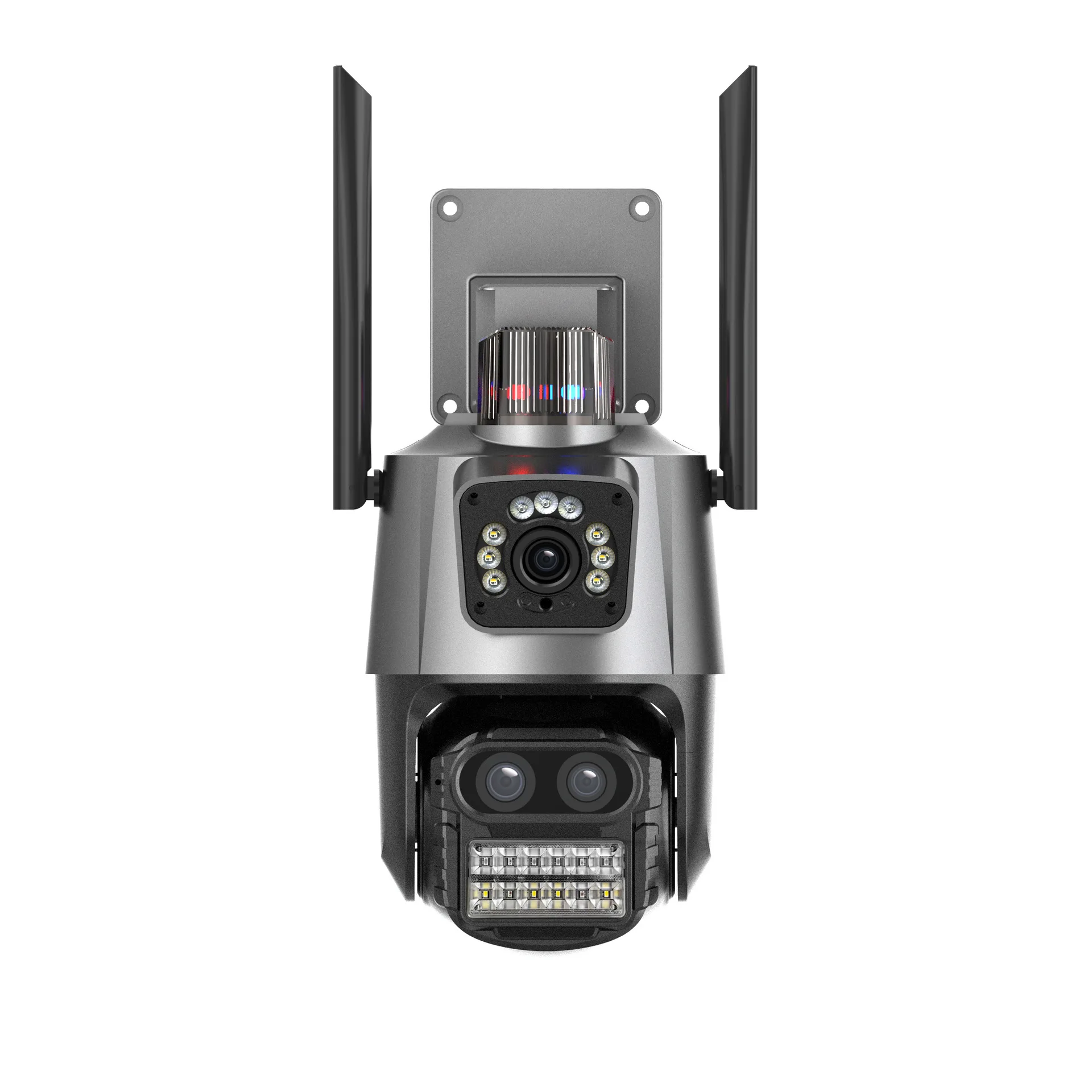 9 million wireless wifi camera three lenses high definition full color night vision mobile phone remote