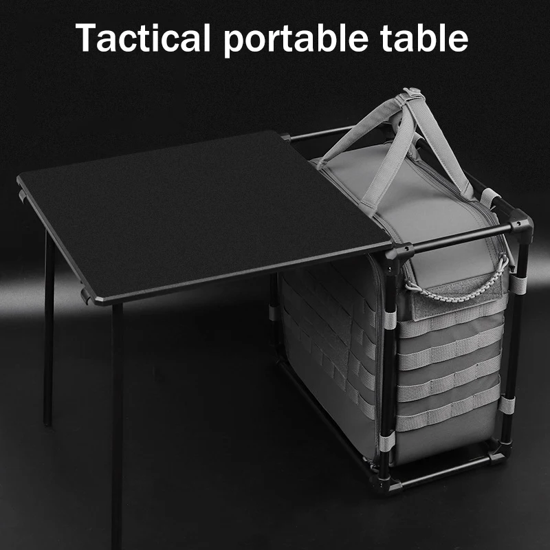 

Outdoor Folding Table With Large Capacity Storage Bag Lightweight Solid color table Home Office &Outdoor Camping Hiking Travel