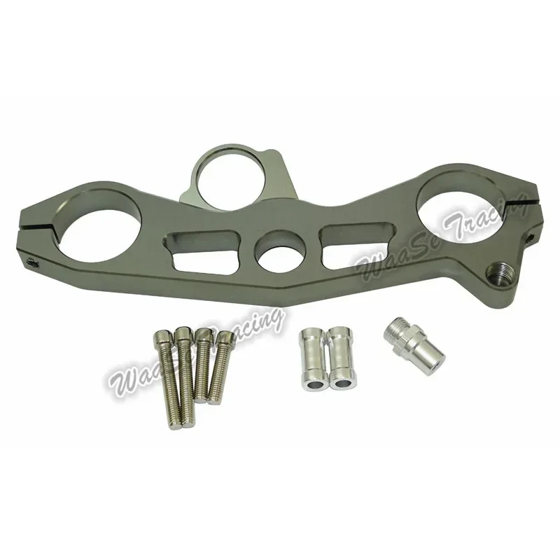 waase For Kawasaki Ninja ZX-6R ZX6R 2009 2010 2011 2012 Motorcycle Front Fork Lowering Triple Tree Upper Top Clamp Yoke