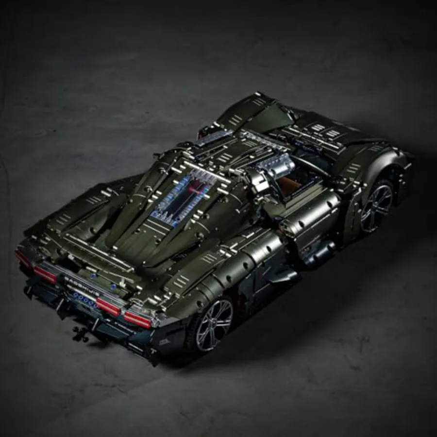 X Sports Car Building Kit1:8 Scale Model Sports Technic Car Adult Collectible Model Kits to Build Scale Model Gift for Adults H