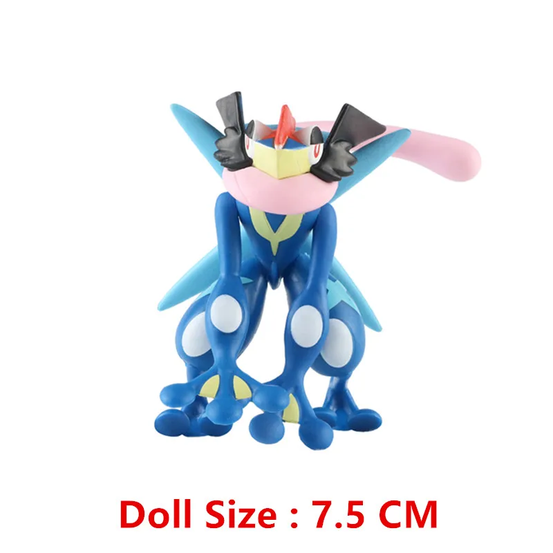 New Pokemon Anime Figure Pikachu Greninja Mewtwo Mew Cartoons Figure  Pocket Monster Action Model Toys Kids Gifts Bulk Buy Lot